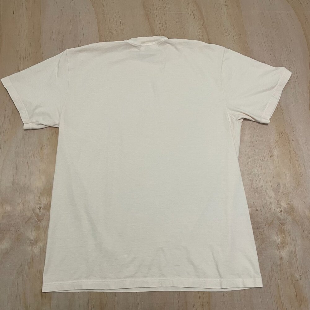 Sardines Social Club Peniche Men's Large Cream Short Sleeve T-Shirt - Picture 4 of 4